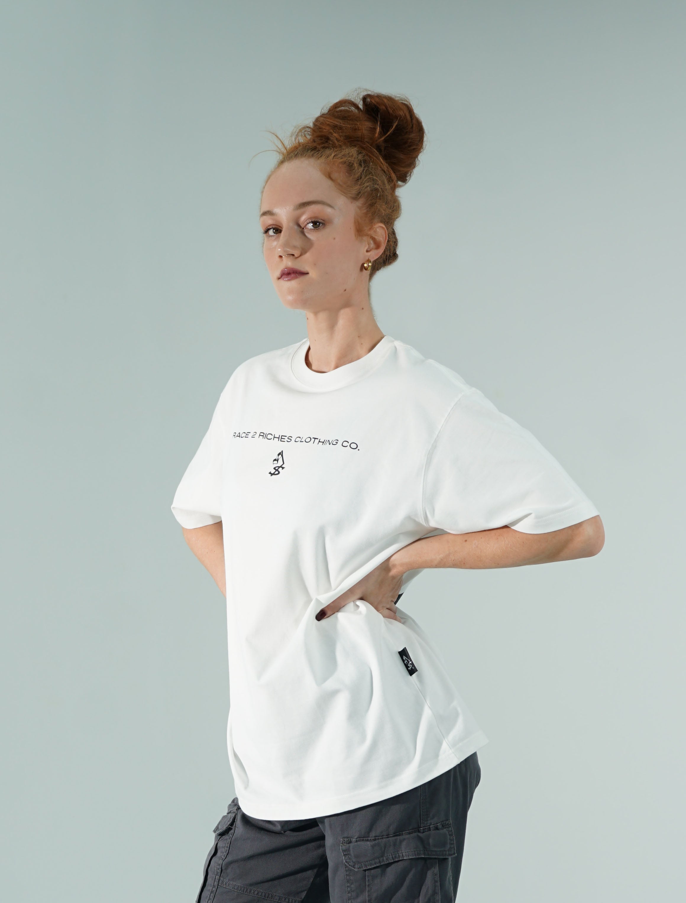 Race 1 - Extreme Logo Tee - Short Sleeve White